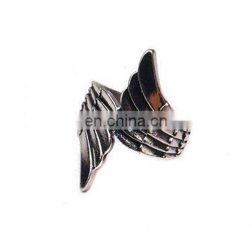 Fashion New Vintage Simple Style Wing Women's Alloy Finger Ring