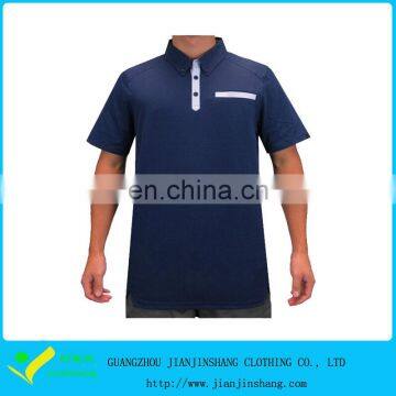 OEM Custom Shirts Collar Moisture Wicking Polyester Fitness Golf Shirt