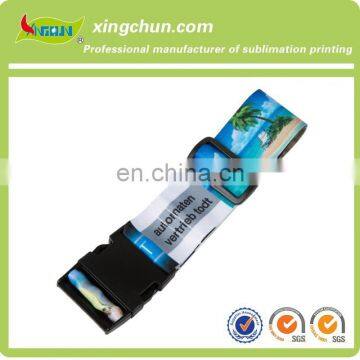 colorful heat transferred Luggage belt