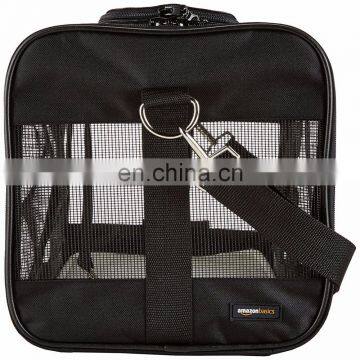High Quality Black Mesh Soft-Sided Travel Pet Carrier