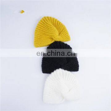Europe and the United States solid wild cap ear cap Ma Ma hair knitting hat