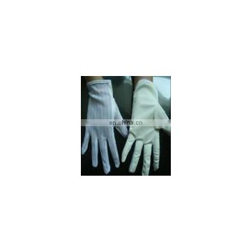 Pu palm ESD fabric Glove