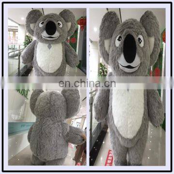 HI 2.5m giant inflatable mascot costume long plush koala costume Carnival mascot costume for adult