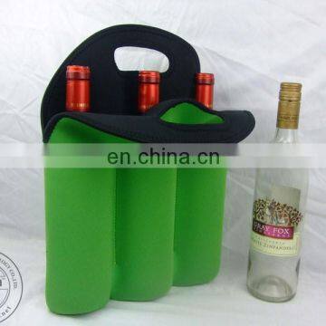 New Design Foam Sublimation Hanging Commercial Folding Upright Vertical Rubber Neoprene Plastic Wine Tote Bag Wholesale photo-5