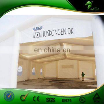 18m Outdoor White Durable Inflatable Large Building / Inflatable Tent House For Party / Wedding photo-3