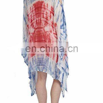 2016 Summer's Beachwear Collection Women's Wear Rayon Tie & Dye Kaftan Cover Ups photo-2