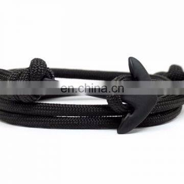 Fabulous Design Single Strip Fish Hook Leather Bracelet Supplier