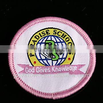 Custom Fashion Woven Badge Label for Garment Decoration photo-4
