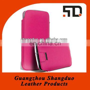 Manufacture Hot Selling Colourful Leather Wallet Case for Phone