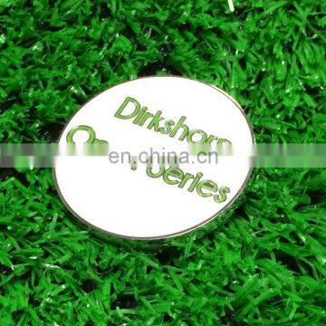 Debossed Full Color Metal Golf Ball Marker Magnets With Custom Logo photo-2