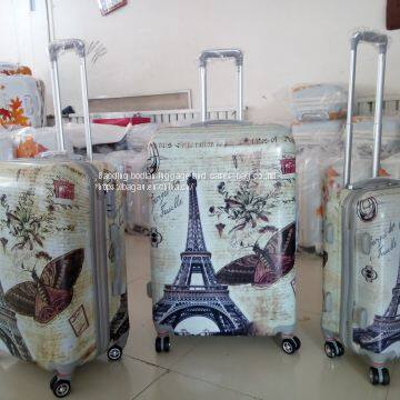 High Quality Hard Shell Luggage Set 3pcs Travel Bag Aluminum Trolley Lugagge Case for Trip photo-2