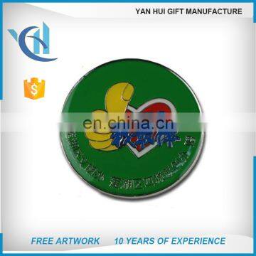 high quality cloisonne soft enamel lapel pin without moq