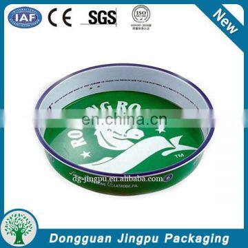 Dongguan Customized Round Metal Small Tin Tray photo-2