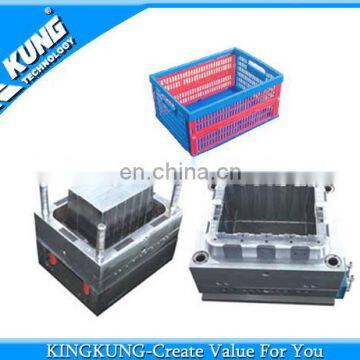 Top style basket plastic injection mould