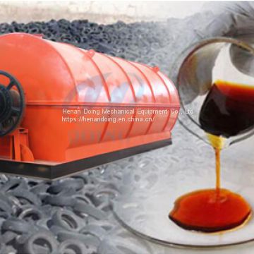 Tire pyrolysis process