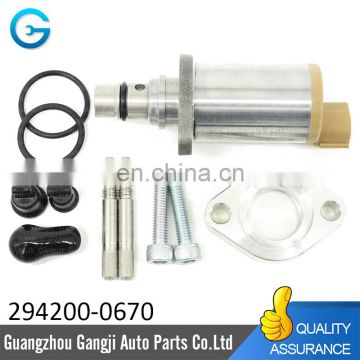 Suction Control Valve Diesel Fuel Pump Pressure Regulator Valve 294200-0670 Fit For 6HK1 Diesel Engines 8981305080 , 8981818310