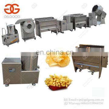 Factory Price Small Scale Fresh Potato Chips Making Machine Plant French Fries Production Line For Sale photo-3