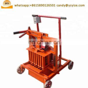 Manual Mini Concrete Hollow Block Moulding Machine Price in India photo-7