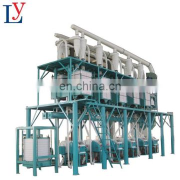 50 ton/day maize milling corn grinding mill machine