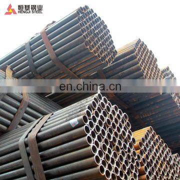 large diameter factory price black iron pipe