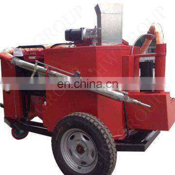 highway rehabilitation crack sealing machine for hot solvent bitumen rubber mastic