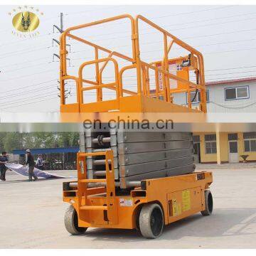 7LGTJZ Shandong SevenLift self propalled mounted telescopic hydraulic single man scissor lift platform in pakistan