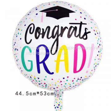 Graduation balloon foil balloon helium balloon mylar balloon party balloon decoration balloon