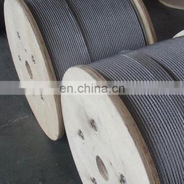 Ship Use Galvanized 6X12+7FC Steel Wire Rope