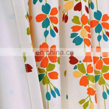 High Quality Modern Printed Curtain With Floral Design photo-5