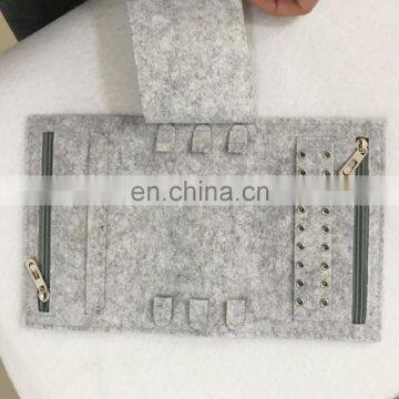 Simple Felt Purse Coin Money Case Holder Bag photo-7