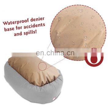 Luxury Pet Bed Warming Cat House Soft Round Dog Bed With Non-slip Waterproof Bottom photo-6