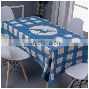Waterproof Cotton Linen Nordic Fashion Style All Over Printed Fancy Table Cloth For Living Room Dining Room photo-5