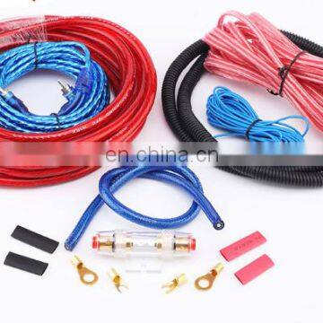 Car Audio 4 ga Amplifier Wiring Kit 4 Gauge Amp Wiring Kit