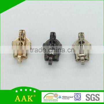 3# Silver Wedding Dresses Invisible Zips With Metallic Color Triangle Hook Slider Quality Choice photo-4