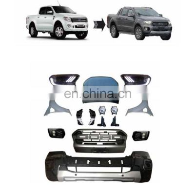 Auto Part Accessories Body Kit For Ford Ranger T6 conversion to upgrade to T8