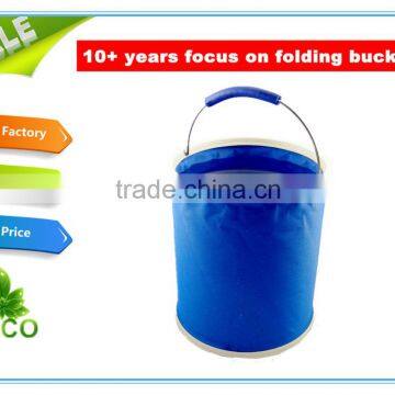 Customized Soft Collapsible Foldable Water Folding Bucket