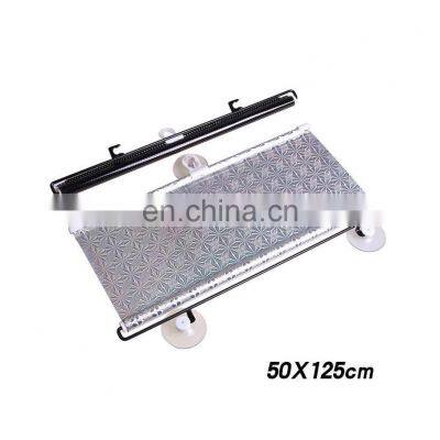 Car Window Sun Vent Visor Rain Guards Sun/ Rain Shie Retractable Front Rear Windshield Sun Visor Extender For Cars Block Shade photo-5