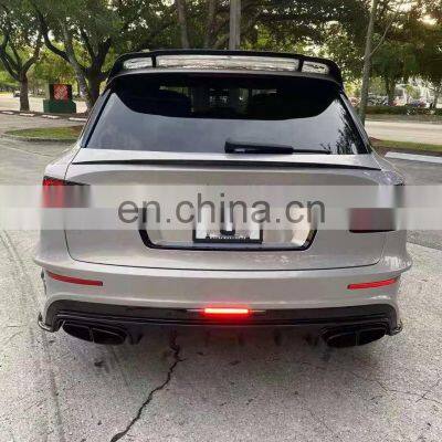Auto Parts Carbon Fiber Hood Side Skirts Front Bumper Wheel Eyebrow For Bentley Bentayga Modification Mansoy Style Body Kit