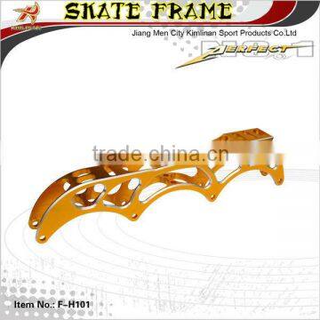 Professional inline speed skate aluminum frame, inline skate frame