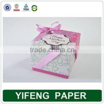 China Ribbon Bowknot Decorative Wedding Gift Box,paper Gift Box photo-5