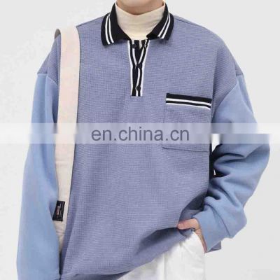 high quality solid color thick cotton fabric custom men's hoodies & sweatshirt for sport