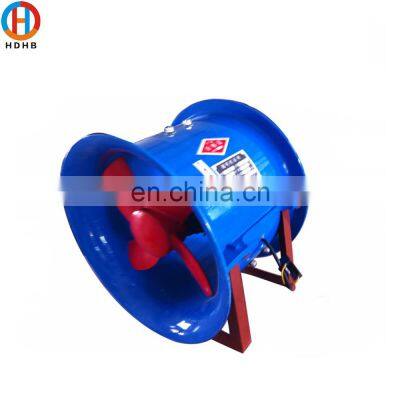 600mm Diameter Impeller Industrial Cross Flow Fresh Air Axial Fan  For Carport Ventilation