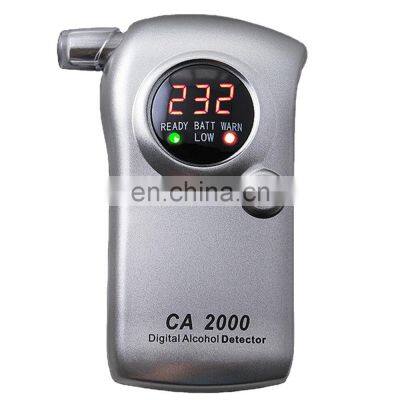 CA2000 Alcohol Wine Tester Meter Detector Drunkometer Breathalyzer Blowing Breath Checker