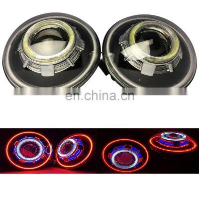 8 Colors Led Headlights 35w Car Lights for Jeep jk J238C photo-2
