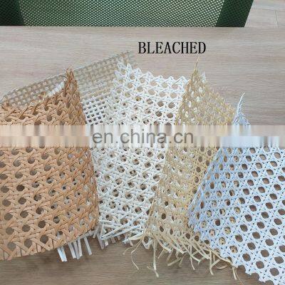 High Quality Wholesale Wicker Radio/Square Rattan Cane Webbing Raw Material Cane Rattan Webbing Roll photo-3
