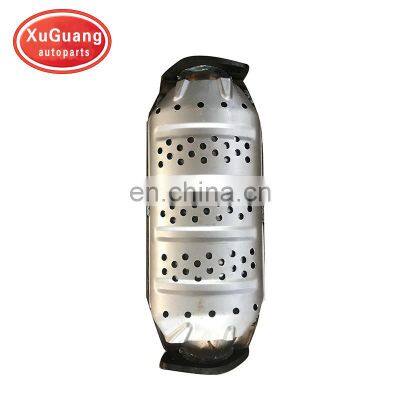 XUGUANG  exhaust HIGH QUALITY three way Catalytic Converter for Nissan D22 pick up with oval ceramic catalyst