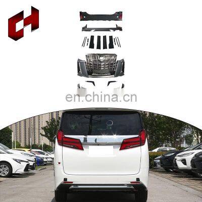 CH High Quality Pp Plastic Car Front Grill Wheel Eyebrow Brake Reverse Light Body Kit For Toyota Alphard 2018-2020