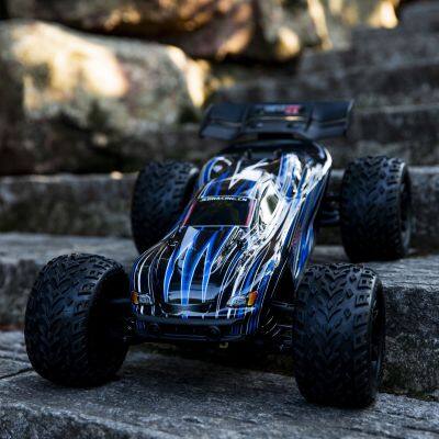 JLB Racing Cheetah 21101 Rc Car, 1/10 4WD Remote Control Car Truck RTR 80km/h with 120A ESC 3670 2500KV Brushless Waterproof Motor Wheelie Function