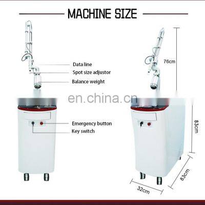 Professional Picolaser Dark Spot Removing Tattoo Acne Removal Q Switched Nd Yag Laser Picosecond Laser Machine photo-3