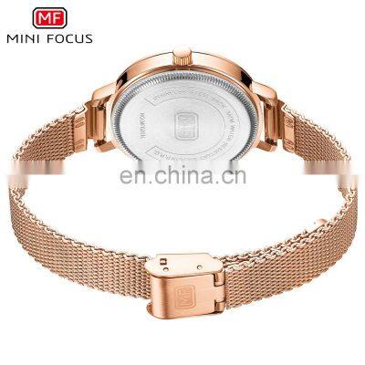 MINI FOCUS 0261L Brand Luxury Women Watches Waterproof Fashion Quartz Ladies Wristwatch Stainless Steel Watch photo-3